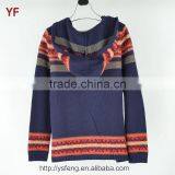 European Style Mens Picture Color Combination Sweater thumbnail-2