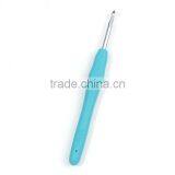 5mm TPR Aluminum Crochet Hooks Deep Blue 13.9cm(5 4/8") Long, 2 PCs thumbnail-1