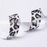 5/8" Leopard Animal Printed Grosgrain Ribbon thumbnail-2