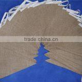 10ft Hessian Burlap Fabric Bunting ,Barn Wedding Party Shabby Rustic Vintage Chic Bunting thumbnail-2