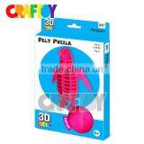 3D Felt Set Mini Puzzle Penguin Diy Toy Art and Craft Educational Toy thumbnail-1