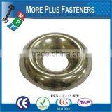 Made in Taiwan Black Countersunk Brass Finish Metric Surface Countersunk Cup Steel Stainless Steel Finishing Washer thumbnail-5