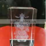 K9 Crystal Laser Engraving Communion Souvenirs, Crystal Block Engraving For Religions Gifts