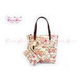 Personalized Spring Flower Print Handbags Fashionable Tote Bags thumbnail-1