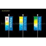 Elegant Concise PVC Flex, Polyester, Fishnet Super Wide Custom Flags Banners