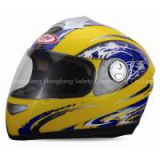 mens full face helmet with communications---ECE/DOT Certification Approved