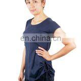 Lofbaz Women's Stylish Hollow Out Back Tops T-shirts thumbnail-3