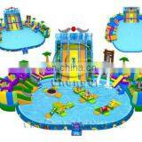 Funny Large Inflatable Pool Slide thumbnail-1