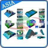 Huge And Difficult Inflatable Obstacle Course Playground With Different Levels