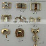 Latest Design Metal Material Fashion Y Shaped Shoes Buckles for Flip Flops thumbnail-2