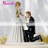 A07371 New Arrival Resin Bride&Bridegroom Stock Cake Toppers thumbnail-1