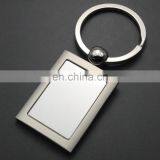 Custom Made Simple Plain Blank Metal Keyrings for Advertising thumbnail-3