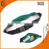 Waterproof elastic adjustable running waist bag