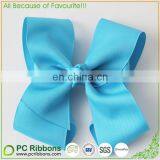 6 Inch Big Ribbon Hair Bows thumbnail-1