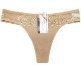 Yun Meng Ni Sexy Underwear Wasit Sexy Lace G-String T Back Soft Cotton Thongs For Women thumbnail-5