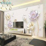 3D TV Background Wall Large Murals Living Room Sofa Background Wall Non-woven Wallpaper 8D Sofa Wall Cloth thumbnail-2