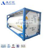 LR Certified ASME Standard New 20 Feet ISO Tank Container for Sulfuric Acid 98% Tank Container