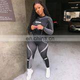 2020 New Arrivals Women Fashion Digital Printed Sportswear Suit Ladies Two Piece Clothing Set 2 Pieces Set Women Clothing thumbnail-2