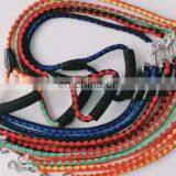 Durable Nylon Braid Pet Dog Rope Leash With Soft Handle Two Heads Dog Leads