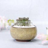 Extra Size Ice Crack Flowerpot With Tray Colorful Ice Crack Flowerpot With Bottom Support Colorful Ice Crack Glazed thumbnail-6