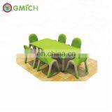 Kindergarten Furniture Baby Kids Study Plastic Table Desk and Chair thumbnail-3