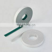 Белая зубчатая ременная передача из ПУ с зеленой тканью thumbnail-3