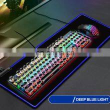 Long Customize Glorious Rubber Game Black Extended LED Large Custom RGB Mouse Pad thumbnail-4