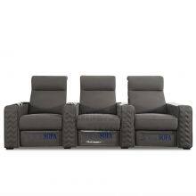 Hot Sale Home Theater Furniture 3 Seater Nappa Leather Electric Recliner Movie Cinema Sofa With Cool Cup Holder thumbnail-3