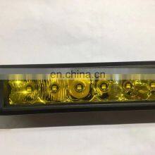 LED25 Off-Road Amber Yellow Light Bar White Lights Single Row Slim Light Bar Out Mixed Optical Tape dt Connector Combo LANTSUN thumbnail-1