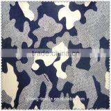 Yellow Camouflage Printed Brushed Fabric thumbnail-5