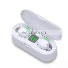 Wireless BT Earphone F9 LED Display Touch Switch Earbuds TWS With Power Bank Charging Box Noise Cancelling F9 TWS Headphones thumbnail-3