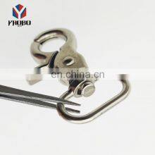 Hardware Silver Swevel Snap Hook Key Chain Clasp Clips 12mm 17mm 25mm 20mm Snap Hook Silver thumbnail-5
