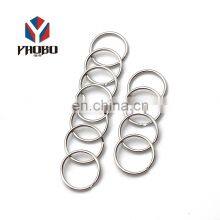 Moderate Price Logo Custom Metal Chain Keychain Split Key Ring For Hotel Tag thumbnail-1