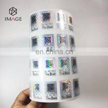 Sparkle QR Code Authentication Hologram Sticker for Traceability thumbnail-5