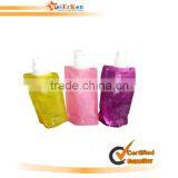 Palstic Bottle Folding Water Bottle With Imprint Logo thumbnail-1