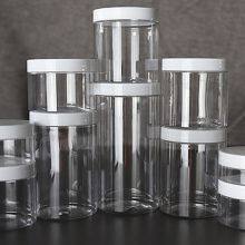 30ml 50ml 100ml 150ml 200ml 250ml 500ml Etc Cosmetics Body Butter Face Cream Jars With Lid Round Empty Plastic PET Jar for Food Storage thumbnail-2