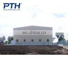 Modern Modular Prefabricated House Building Metal Portal Construction Prefab Warehouse Structural Light Frame Steel Structure thumbnail-3