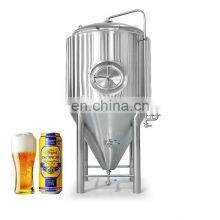 Stainless Steel Open Top Beer Wine Fermentation Tank 1000l Equipment 100 Liter Conical Ferment Machine