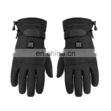 Winter Waterproof Electric Battery Heated Keep Warm Outdoors Sport Heating Driving Ski Riding Cycling Gloves