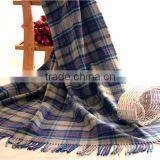 100% Wool Plaid Blanket thumbnail-4