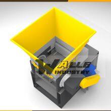 Scrap Double Shaft Shredder Big Blue Barrel Crusher thumbnail-4