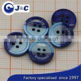 Colorful River Shell Buttons,1 Buttons With 2 Colour Dying River Shell Buttons