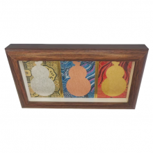 Min 3 Pcs Xuan Paper Art Paper Hard Silk Art Paper Painting Frame Artcrafts Calligraphy Artworks thumbnail-2