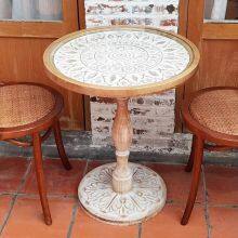 Old Round Coffee Table