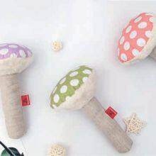 Colorful Mushroom Toys for Pet thumbnail-2