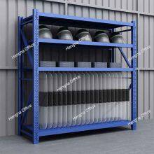 Cold Rolled Steel Structure Shelving With Adjustable Heights for Large-Scale Industrial Use- Factory or Garage