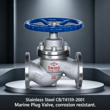 CB/T4159-2001 Certified Marine Plug Valve With PTFE Sealing thumbnail-5