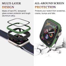 Rugged Case Apple Watch Ultra Military Protective Cover Bumper IWatch Tempered Glass Screen Protector thumbnail-2