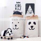 Popular Heavy Kraft Paper Bag,Animal Letter Cross Paper Storage Bags,Toys Clothes Kids Wall Pocket Children Room thumbnail-6