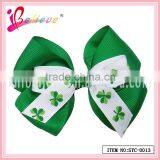 Nice Color 2 Layers Ribbon Hair Clip Fancy Bow Tie Clip Hair Accessories (SYC-0013) thumbnail-2